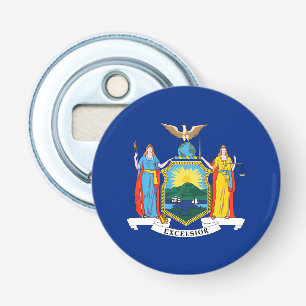 New York: het rijk van de staat, thuis van de Big Button Flesopener