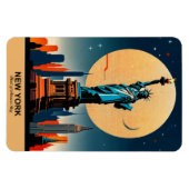 New York: het verhaal van Heart of America is flex Magneet (Horizontaal)