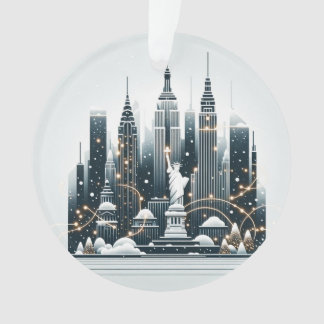 New York Holiday Elegance - Customizable Christmas