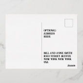 New York Holiday Kaart (Achterkant)