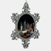 New York - Hôtel New York #4 Ornement de flocon de (Gauche)