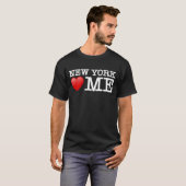 New York houdt van me, NYC fan T-shirt (Voorkant volledig)
