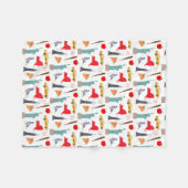 New York Icons Fleece Deken (Voorkant (Horizontaal))