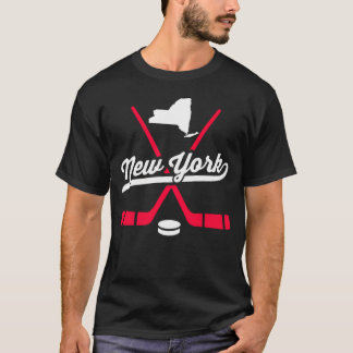 New York ijshockey sticks sportteam fan T-shirt