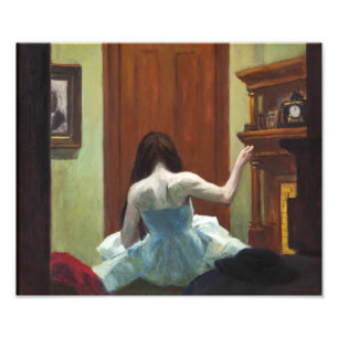 New York Interieur Edward Hopper Foto Afdruk