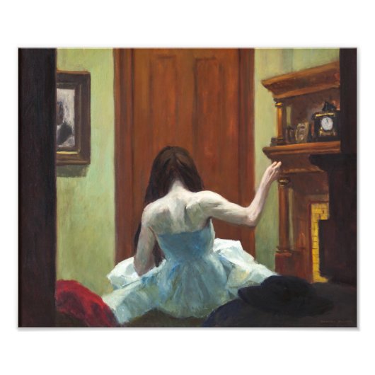New York Interior | Edward Hopper | Foto Afdruk (Voorkant)