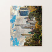 New York is het beste Central Park. Abstract. Legpuzzel (Verticaal)