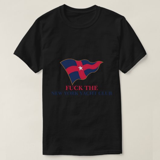 New York jachtclub T-shirt (Design voorkant)