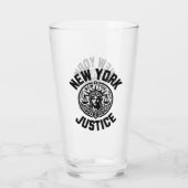New York Justice, New York Strong Glas (Achterkant)