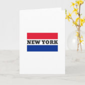 New York Kaart (Gele Bloem)