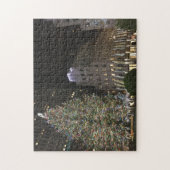 New York Kerstmis NYC Rockefeller Center Tree Legpuzzel (Verticaal)