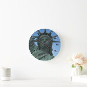 New York Klock Statue of Liberty Wall Clock Ronde Klok (Huis)