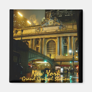 New York Koelkast Magnet Grand Central Souvenirs Magneet