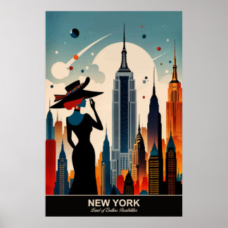 New York: Land van eindeloze mogelijkheden Poster