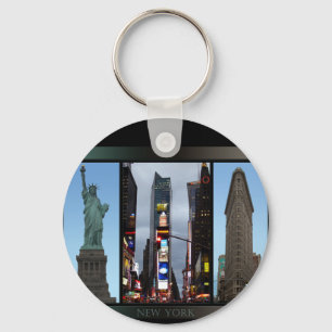 New York Landmarks Sleutelhanger New York Souvenir