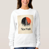 New York Limited Edition – 1960s Style Graphic Trui (Voorkant)