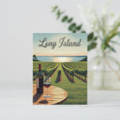New York Long Island Briefkaart (Staand voorkant)