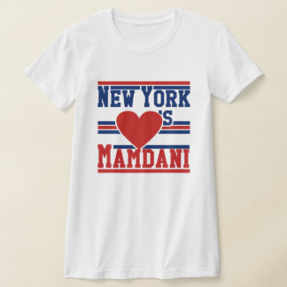 New York Loves Burgemeester Zohran Mamdani NYC T-shirt