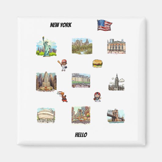 New York Magneet (Voorkant)