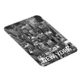 New York Magnet NY City Lights New York Souvenir (Côté Droit)