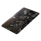 New York Magnet NY City Lights NY Skyline Souvenir (Côté Gauche)
