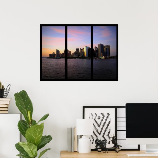 New York - Manhattan Poster (Thuiskantoor)