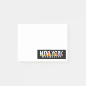 New York Manhattan skyline met palmen Post-it® Notes (Voorkant)