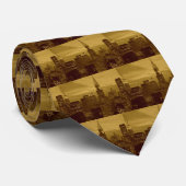  New York Manhattan Stropdas (Opgerold)