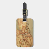 NEW YORK  Map Bagagelabel (Voorkant verticaal)