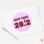 New York Marathon Ronde Sticker (Envelop)