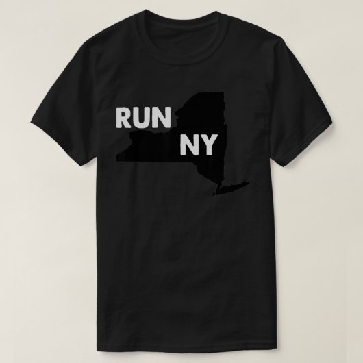New York Marathon Run NY T-shirt (Design voorkant)