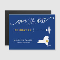 New York Mariage Enregistrer la carte de date, Car