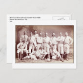 New York Metropolitans Briefkaart (Voorkant / Achterkant)