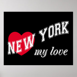 New York, mijn liefde Poster
