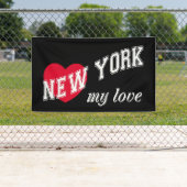 New York, mijn liefde Spandoek (Insitu)