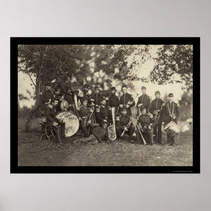 New York Militaire Band, Arlington, VA 1861 Poster