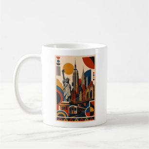 New-York Modern – Geometric Art Mug