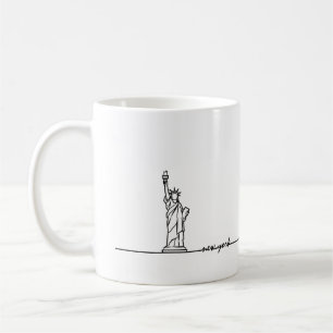 New York Mok, Vrijheidsbeeld, New York Lover Koffiemok