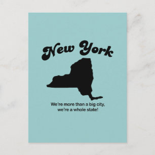 New York Motto - een hele staat Briefkaart