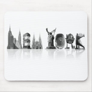 New York Mouse Mat Muismat