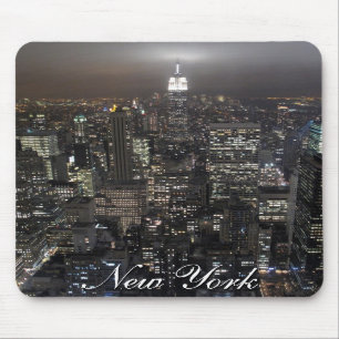 New York Mousepad Cityscape New York City Gifts Muismat