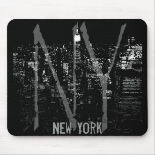 New York Mousepad Cityscape New York City Gifts Muismat