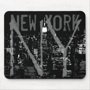New York Mousepad Cityscape New York City Gifts Muismat