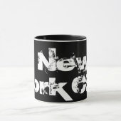 New York - Mug Cool De Style Noir Et Blanc (Centre)