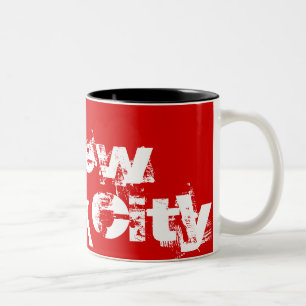 New York - Mug Rouge et Blanc Cool