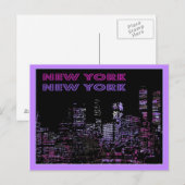 new york , new york briefkaart (Voorkant / Achterkant)