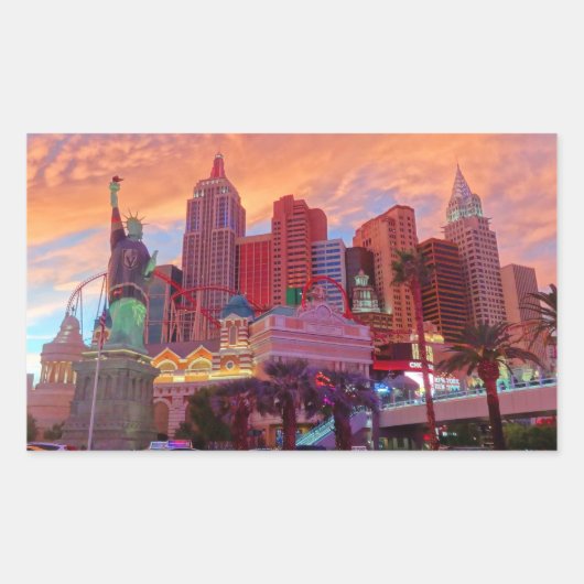 New York - New York Hotel #3-2 Stickers (Voorkant)