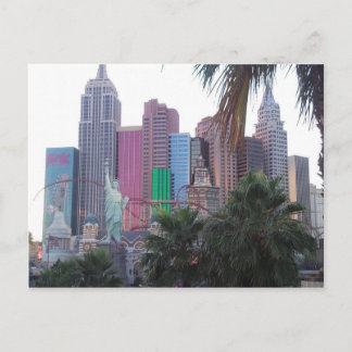 New York New York Hotel en Casino Briefkaart