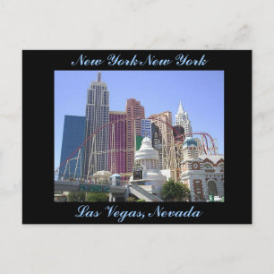 New York New York Hotel en Casino Briefkaart