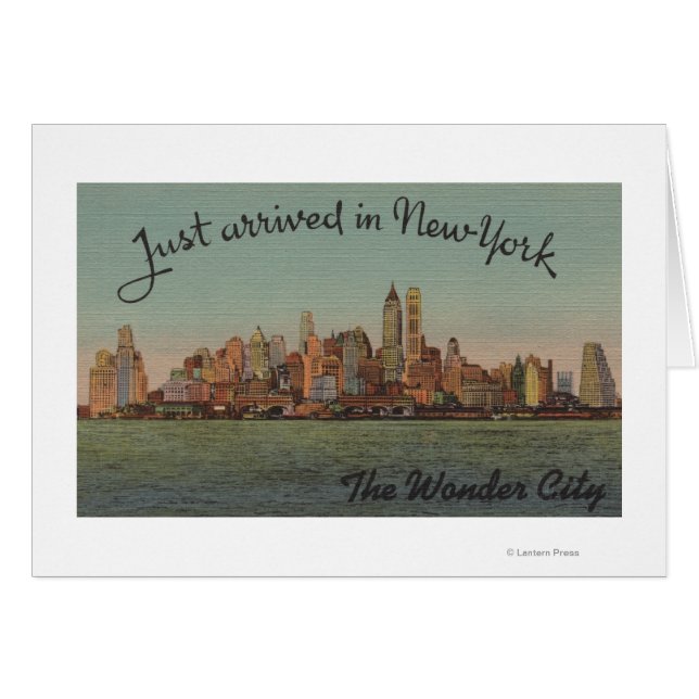 New York, New York - Je viens d'arriver - La merve (Devant horizontal)